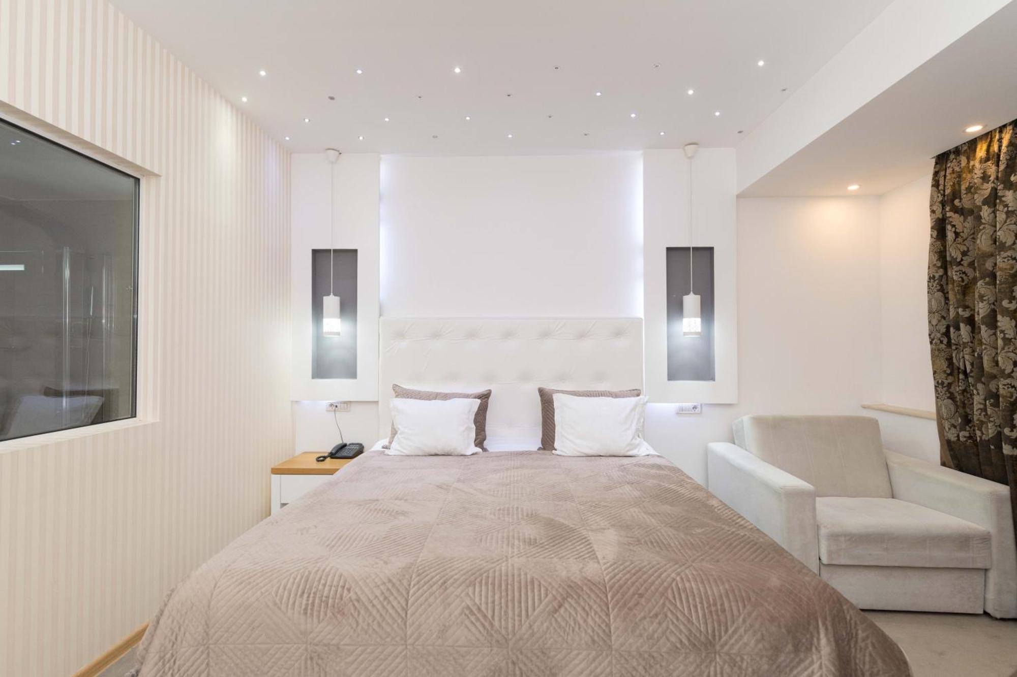 Gardenia Hotel & Spa Veles Ngoại thất bức ảnh A bedroom